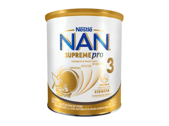 Nestlé Nan Supreme pro3, Leche de Crecimiento en Polvo, 3 x 800g »