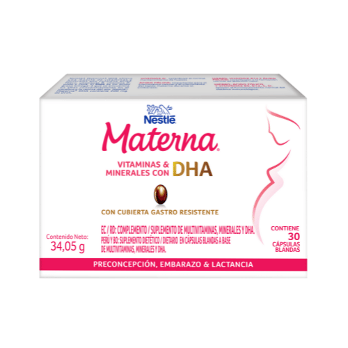 MATERNA® DHA Prenatal con DHA