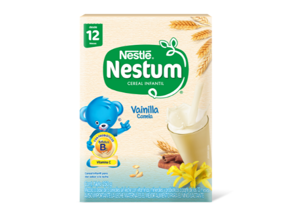 Cereal Infantil Nestum Vainilla