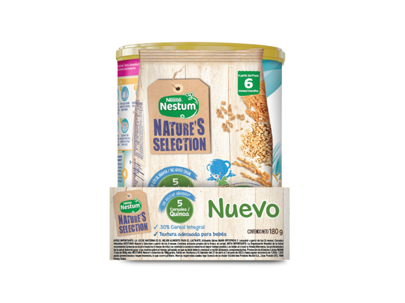 PACK DE NAN® OPTIPRO 3 800g MÁS NESTUM® Nature's Selection 5 Cereales Quinoa 180g