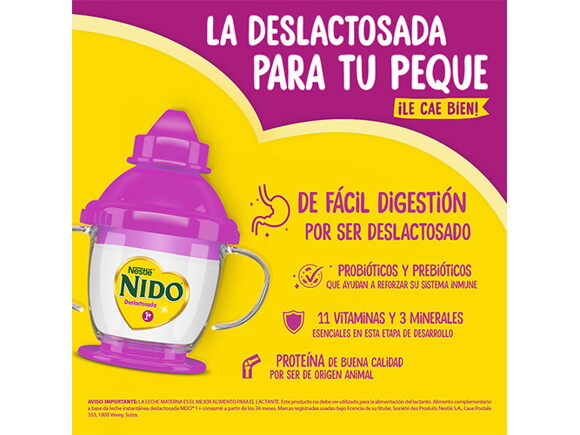NIDO® 1+ Deslactosada