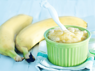 Receta Papilla para bebés de 8 cereales banano y pera hecho con Cereal Infantil NESTUM