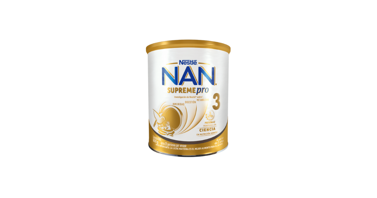 Nestlé Nan Supreme 3 Leche Crecimiento 4x800 gr - Atida